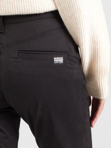 G-STAR Slimfit Chinohose in Schwarz