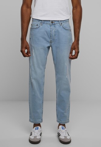2Y Premium Regular Jeans 'Distressed' in Blau: Vorderseite