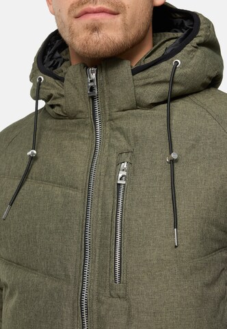 INDICODE JEANS Winter jacket 'Circus' in Green
