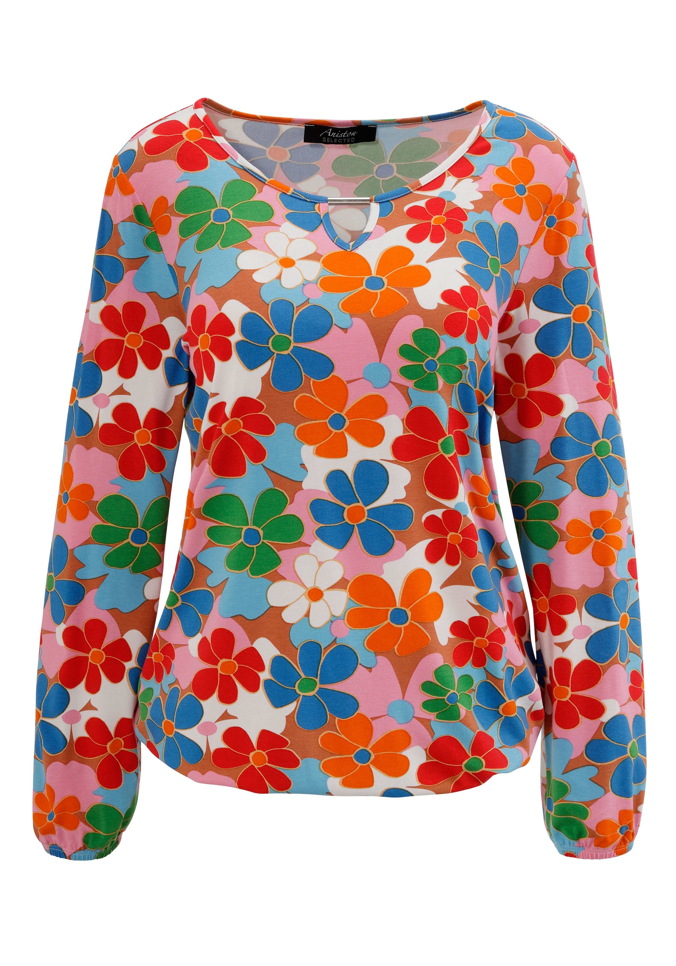 Aniston SELECTED Shirt in Mixed colors: front