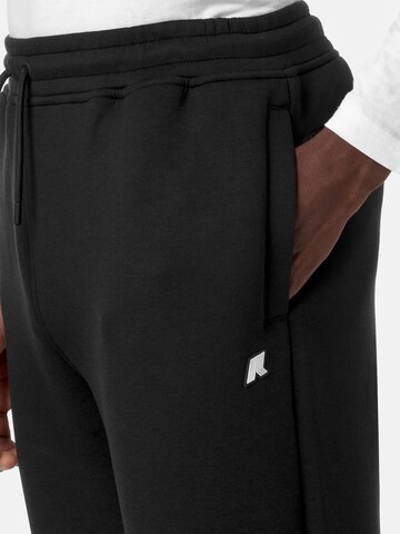 Regular Pantalon de sport K-Way en noir