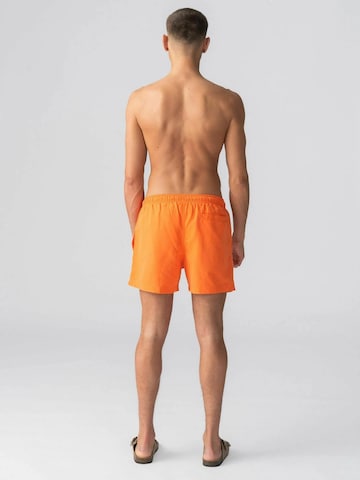 Shorts de bain ' Swimshorts ' TEESHOPPEN en orange