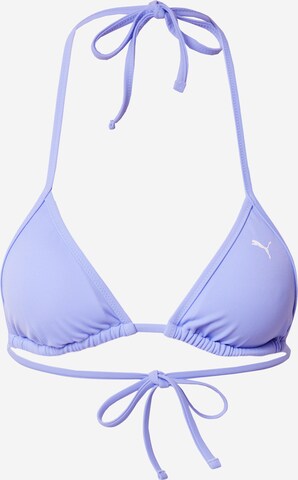 Triangolo Top per bikini di PUMA in lilla: frontale