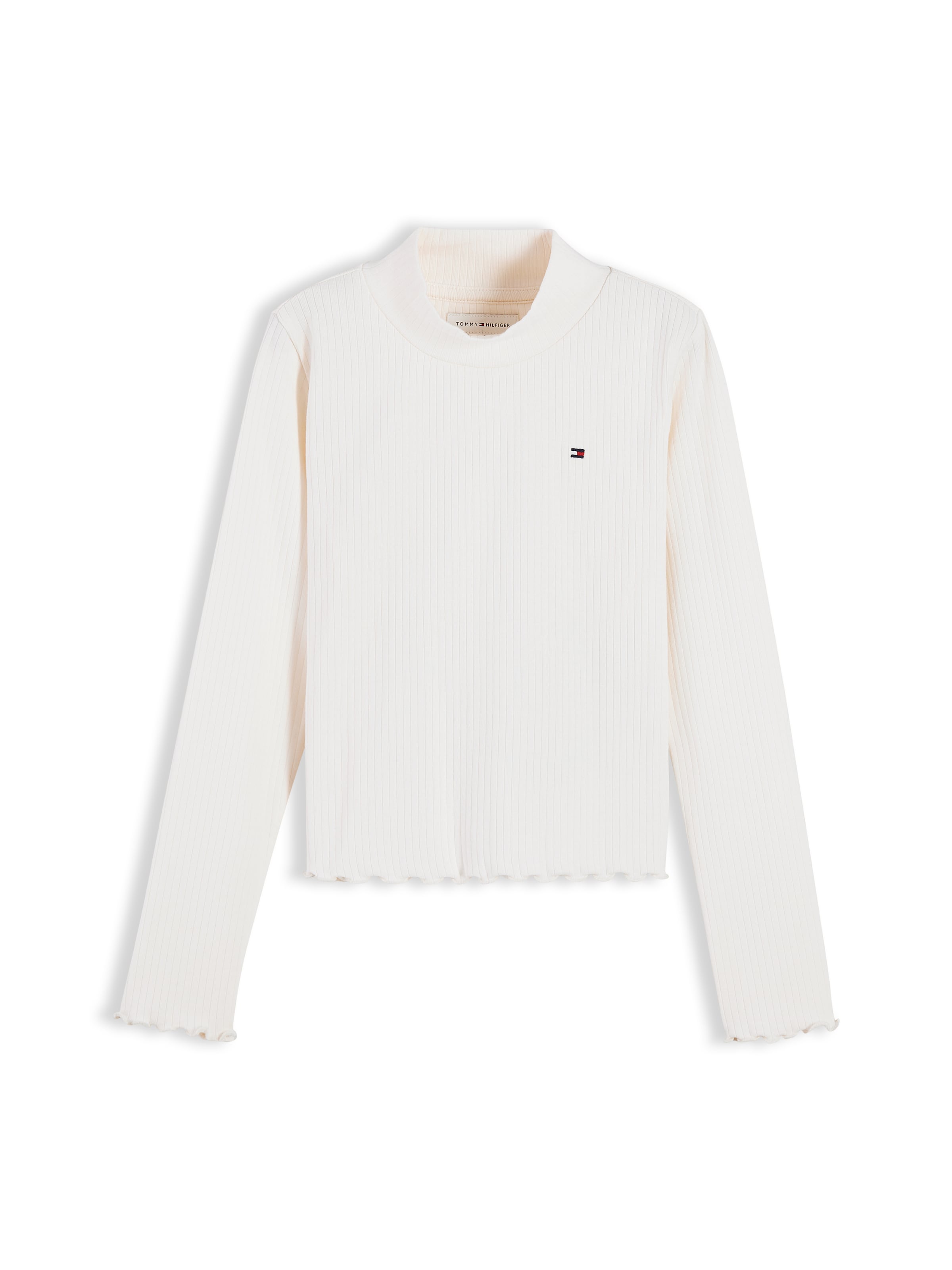 TOMMY HILFIGER T-shirt i vit: framsida