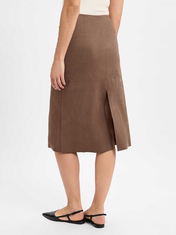 Jupe ' Ovelou ' Someday en marron