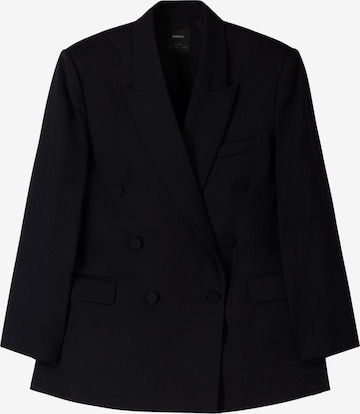 BershkaSako - crna boja: prednji dio