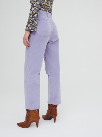 EDITED - Pierna ancha Pantalón 'Arden' en lila