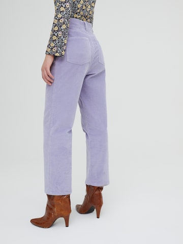 Wide Leg Pantalon 'Arden' EDITED en violet