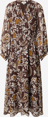 Rochie tip bluză de la s.Oliver pe maro: față