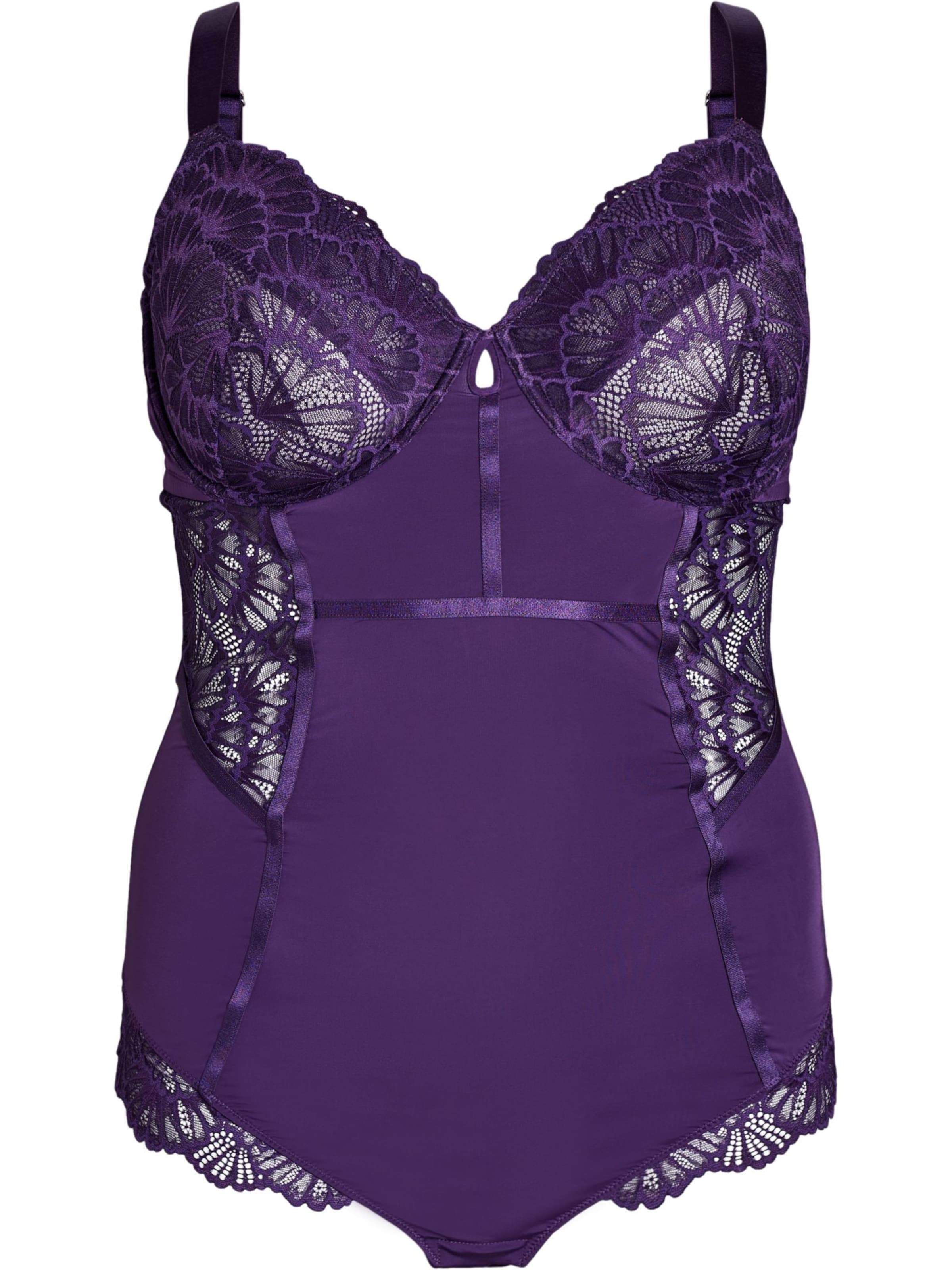 Devoted by Zizzi Body 'Nina' - Fialová: predná strana