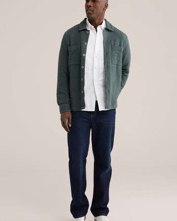 Coupe regular Chemise WE Fashion en vert