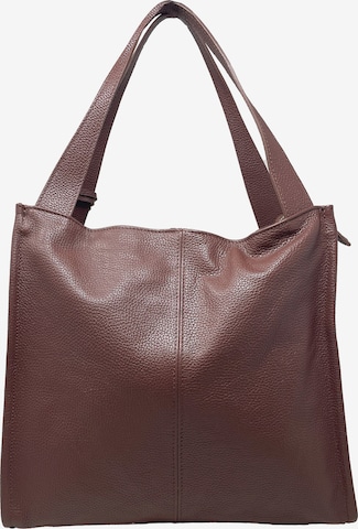 CHICCA BORSE Handtas in Bruin: voorkant