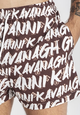 Gianni Kavanagh Badeshorts 'Rebel' in Weiß