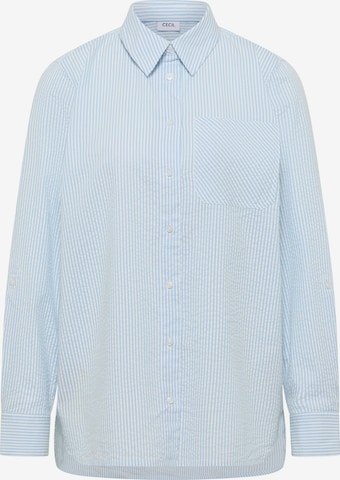 CECIL Bluse in Blau: Vorderseite