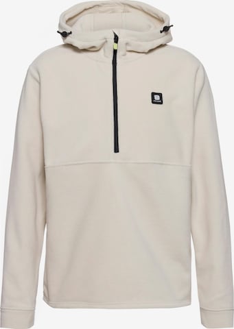MAUI WOWIE Fleece Jacket in Beige: front