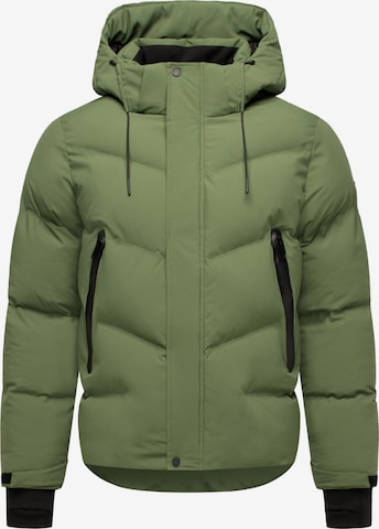 Veste d’hiver STONE HARBOUR en vert : devant