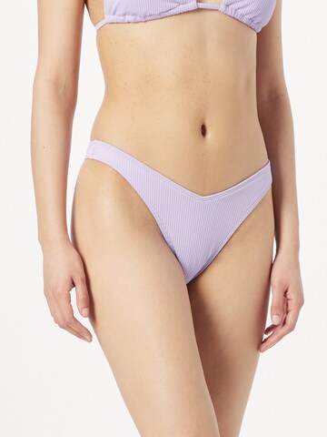 Bas de bikini HOLLISTER en violet : devant