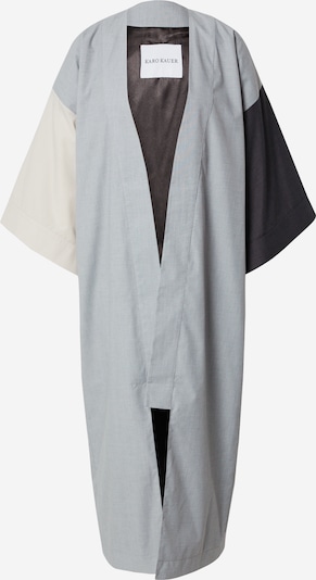 Karo Kauer Kimono in beige / navy / hellblau / weiß, Produktansicht
