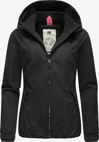 Ragwear Weatherproof jacket 'Dizzie' in Black