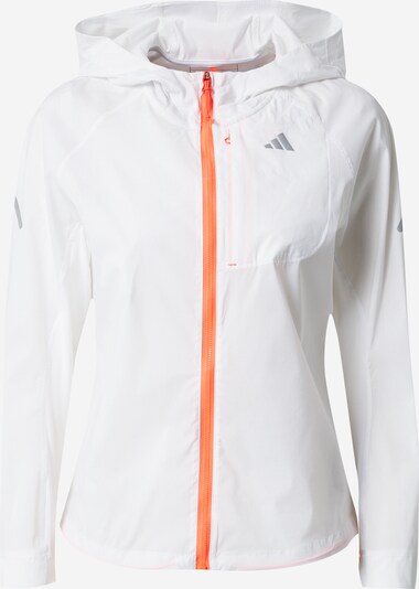 Sportinė striukė 'Fast ' iš ADIDAS PERFORMANCE, spalva – neoninė oranžinė / juoda / balta, Prekių apžvalga