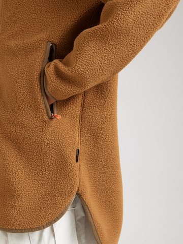 PEAK PERFORMANCE - Chaqueta polar funcional en marrón