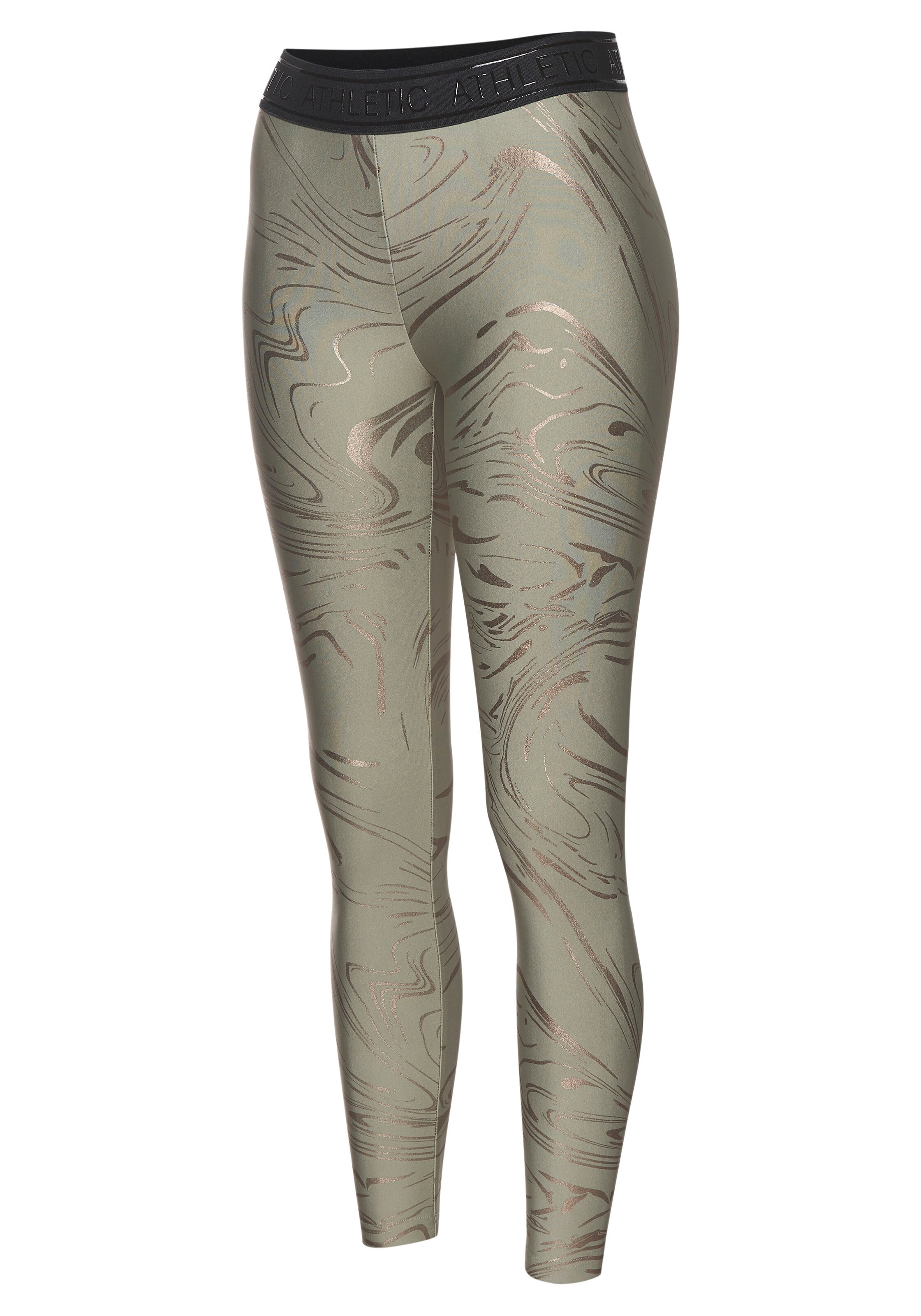 Skinny Pantalon de sport LASCANA ACTIVE en gris