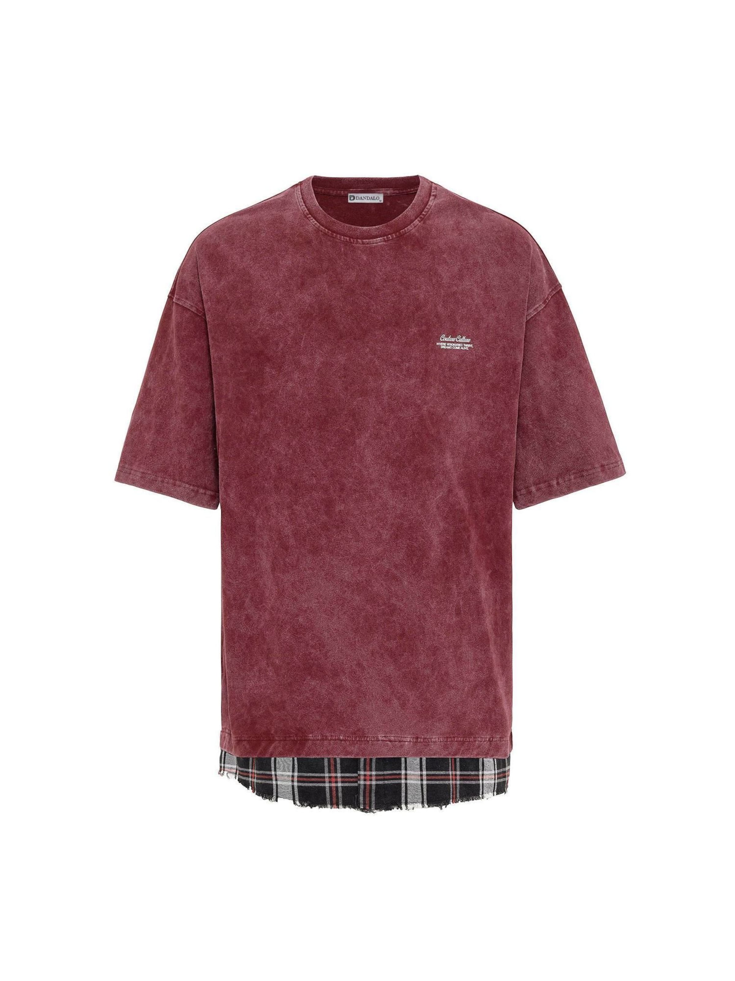 Maglietta 'Jacky' di Dandalo in rosso: frontale