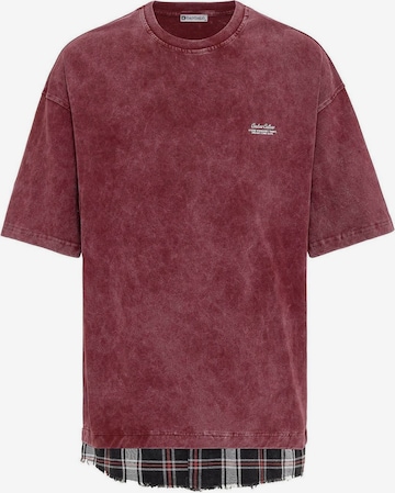 raudona Dandalo Marškinėliai 'Jacky': priekis