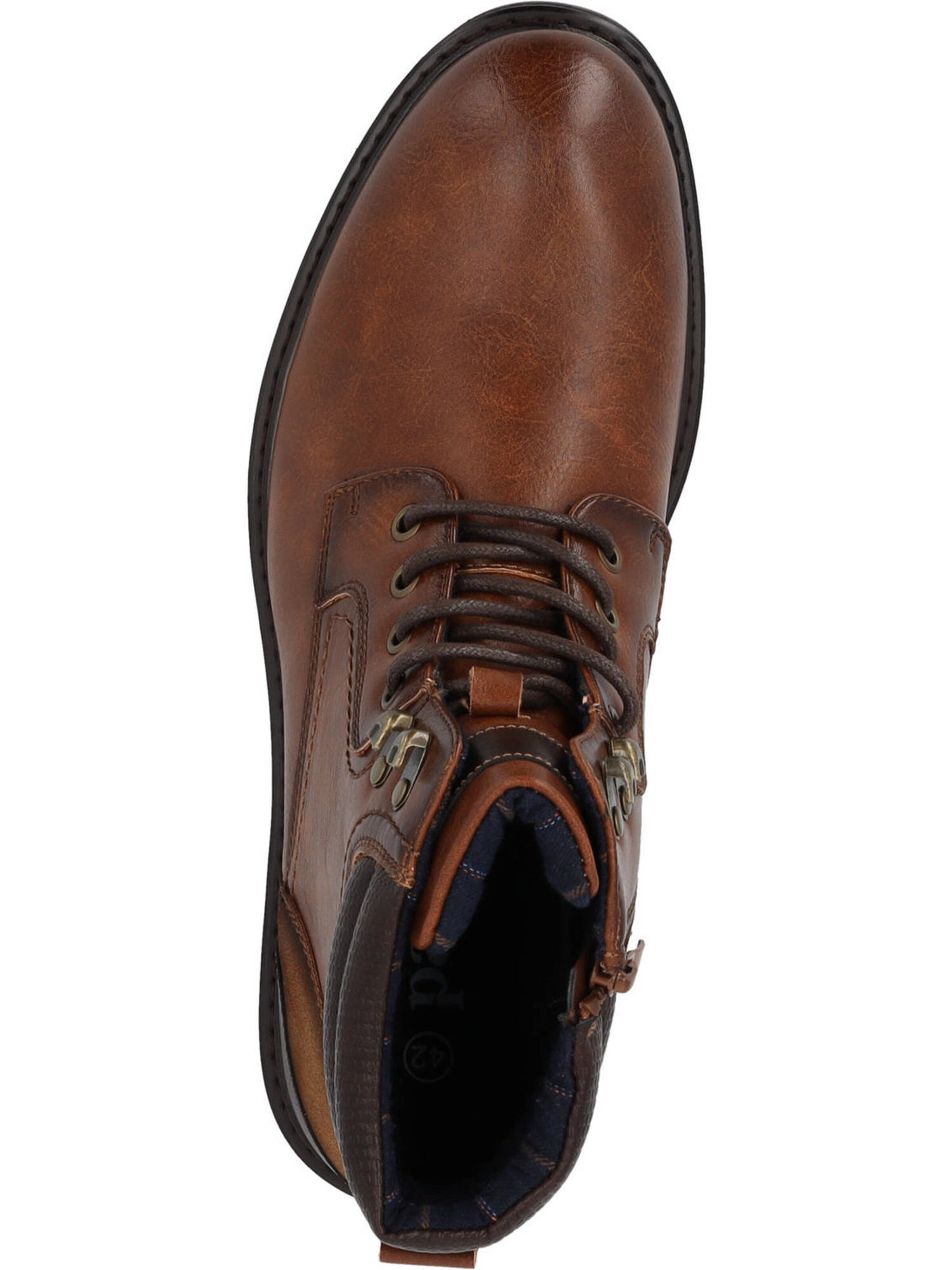 Palado Schnürstiefelette 'Niknas' in Braun