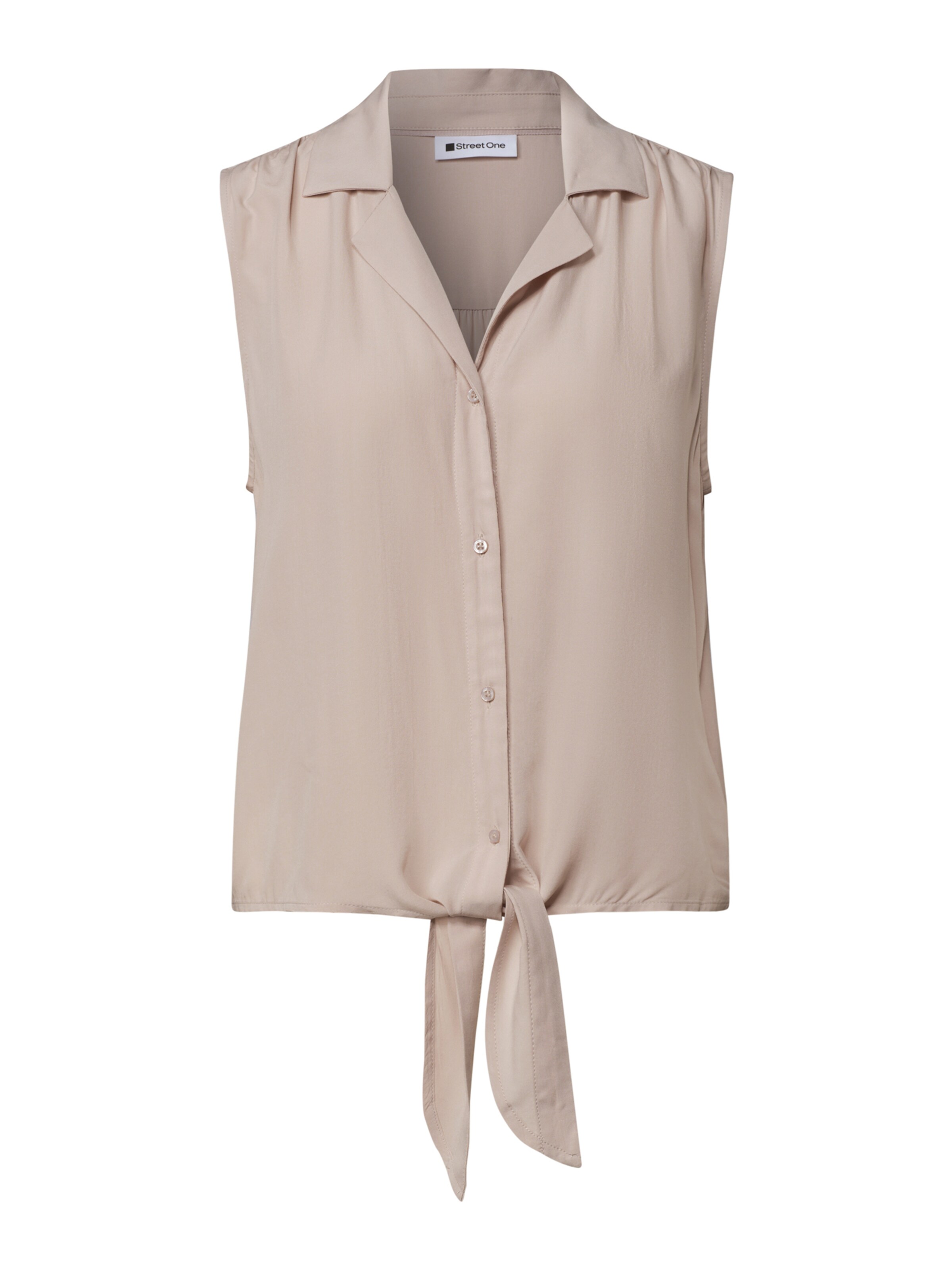 STREET ONE Blusentop in Beige: Vorderseite
