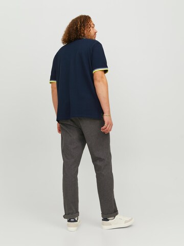 Jack & Jones Plus T-shirt 'JJEPAULOS' i blå