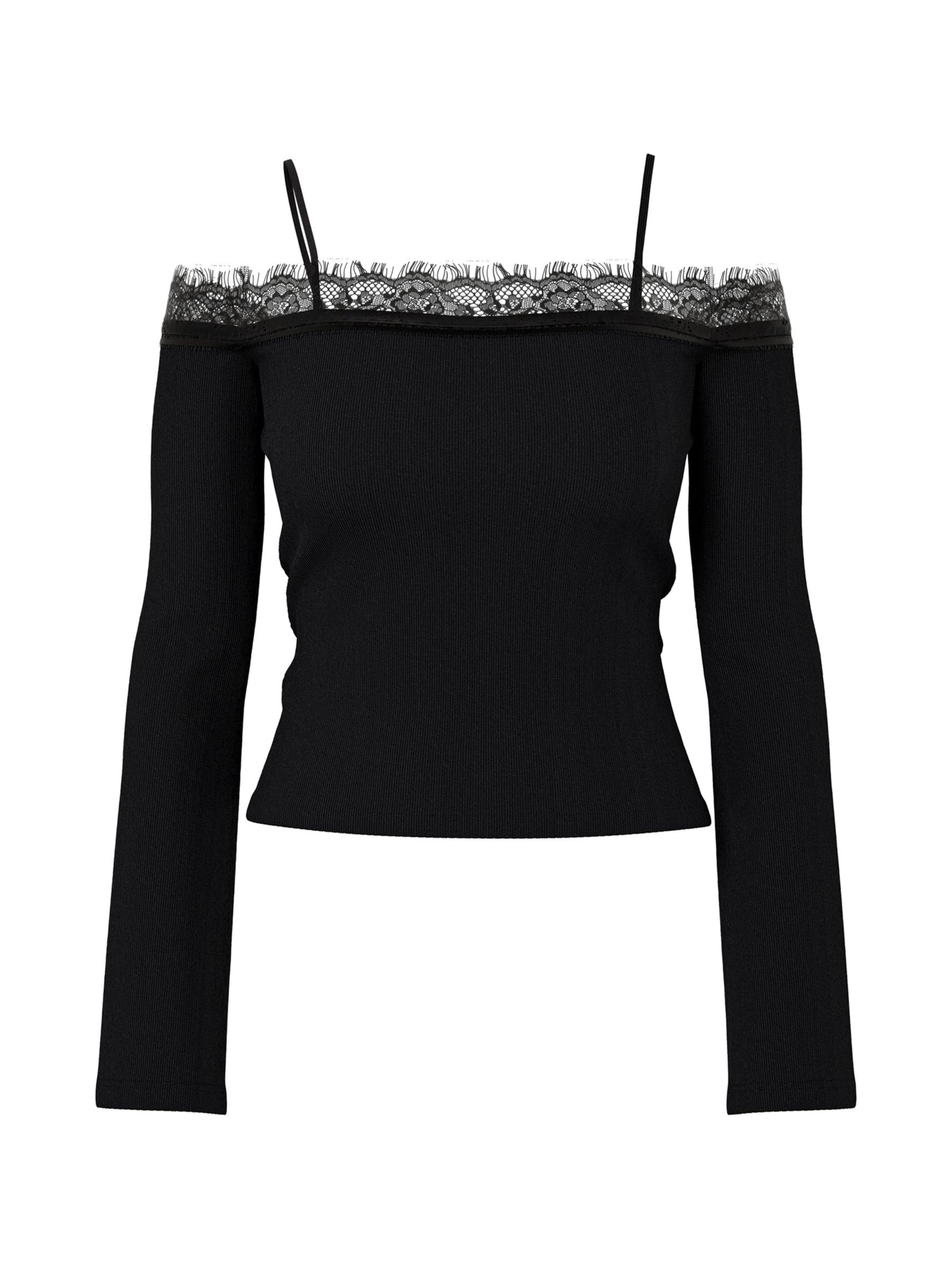 HYPEDROP Top in Black: front