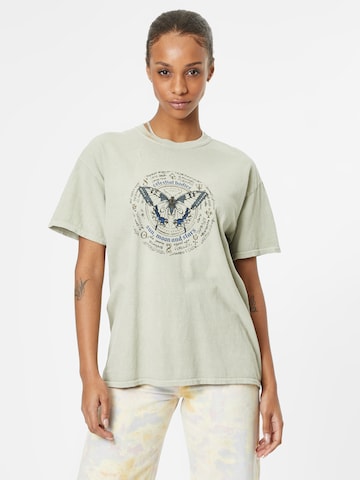 T-shirt Nasty Gal en gris : devant