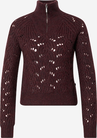 Pull-over QS en rouge : devant