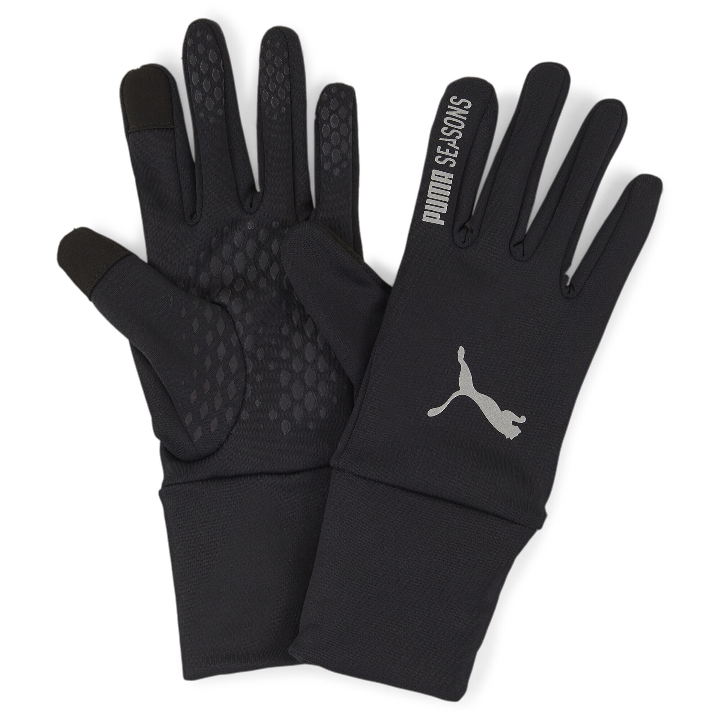 PUMA Gants 'SEASONS' en gris / noir, Vue avec produit