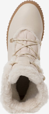 TAMARIS Škornji za v sneg | bež barva