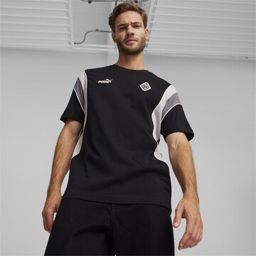 T-Shirt fonctionnel 'Borussia Mönchengladbach' PUMA en noir : devant