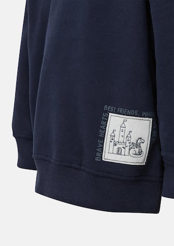 s.Oliver Sweatshirt in Blauw: voorkant