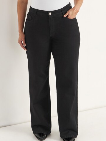 Cellbes of Sweden Wide leg Jeans in Zwart