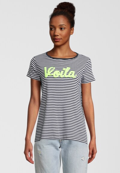 Frogbox T Shirt Voila In Neongelb Mischfarben About You