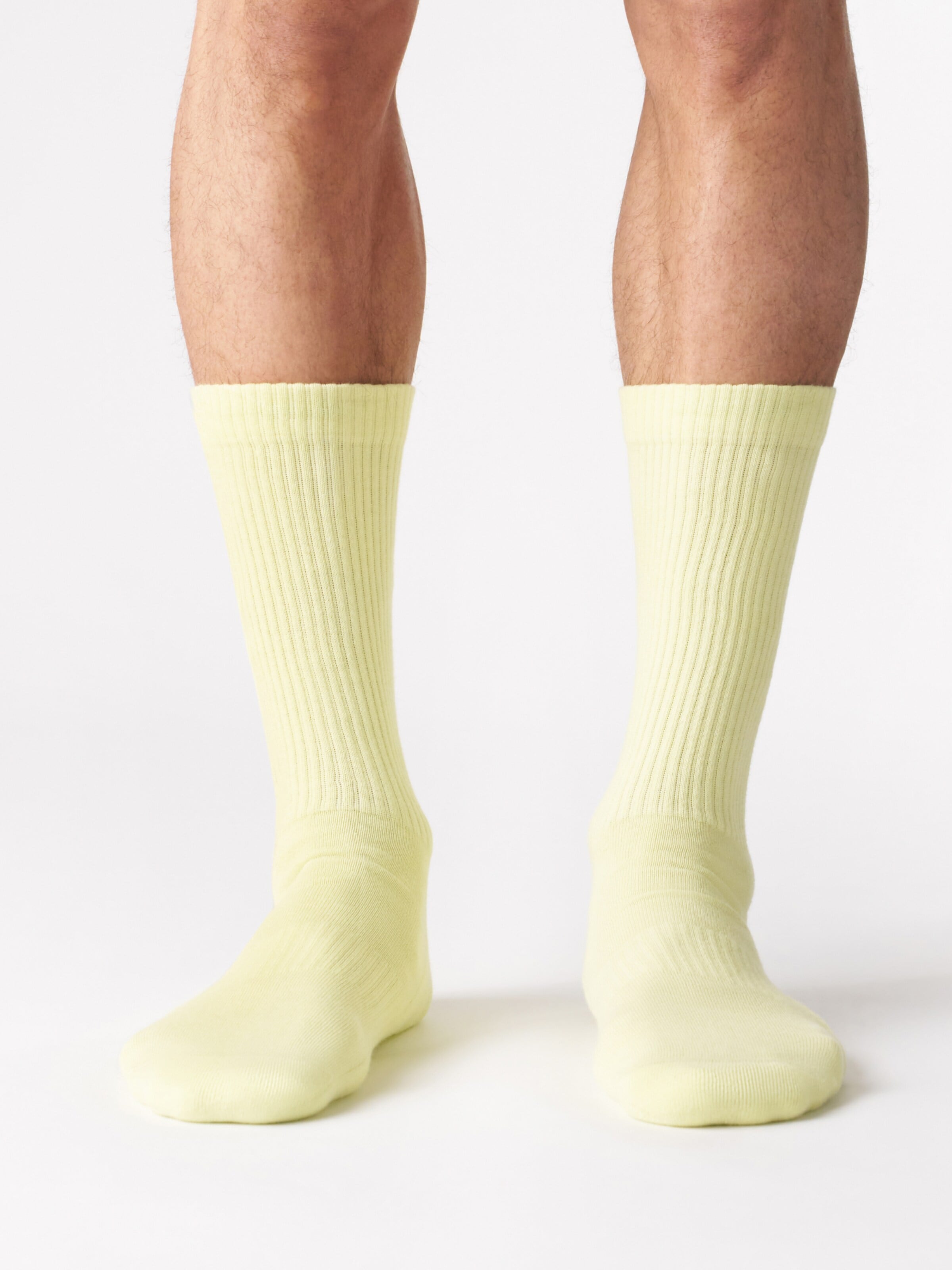 Von Jungfeld Socks 'CASUAL CLASSIC' in Yellow: front
