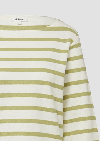 s.Oliver Sweatshirt in Groen