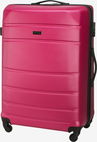 Wittchen Koffer 'Globe line' in Pink