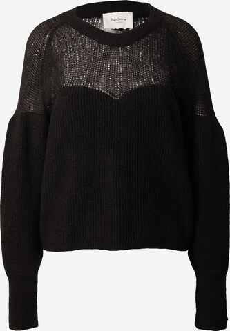 Pullover 'FEMKE' di Pepe Jeans in nero: frontale