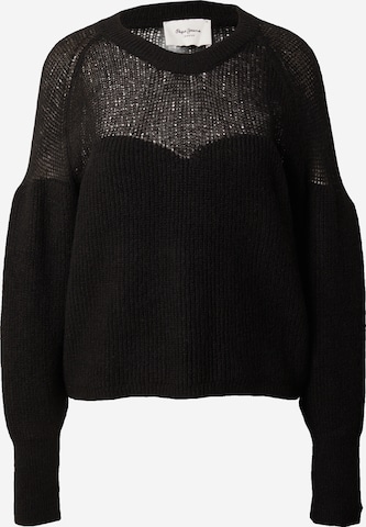 Pull-over 'FEMKE' Pepe Jeans en noir : devant