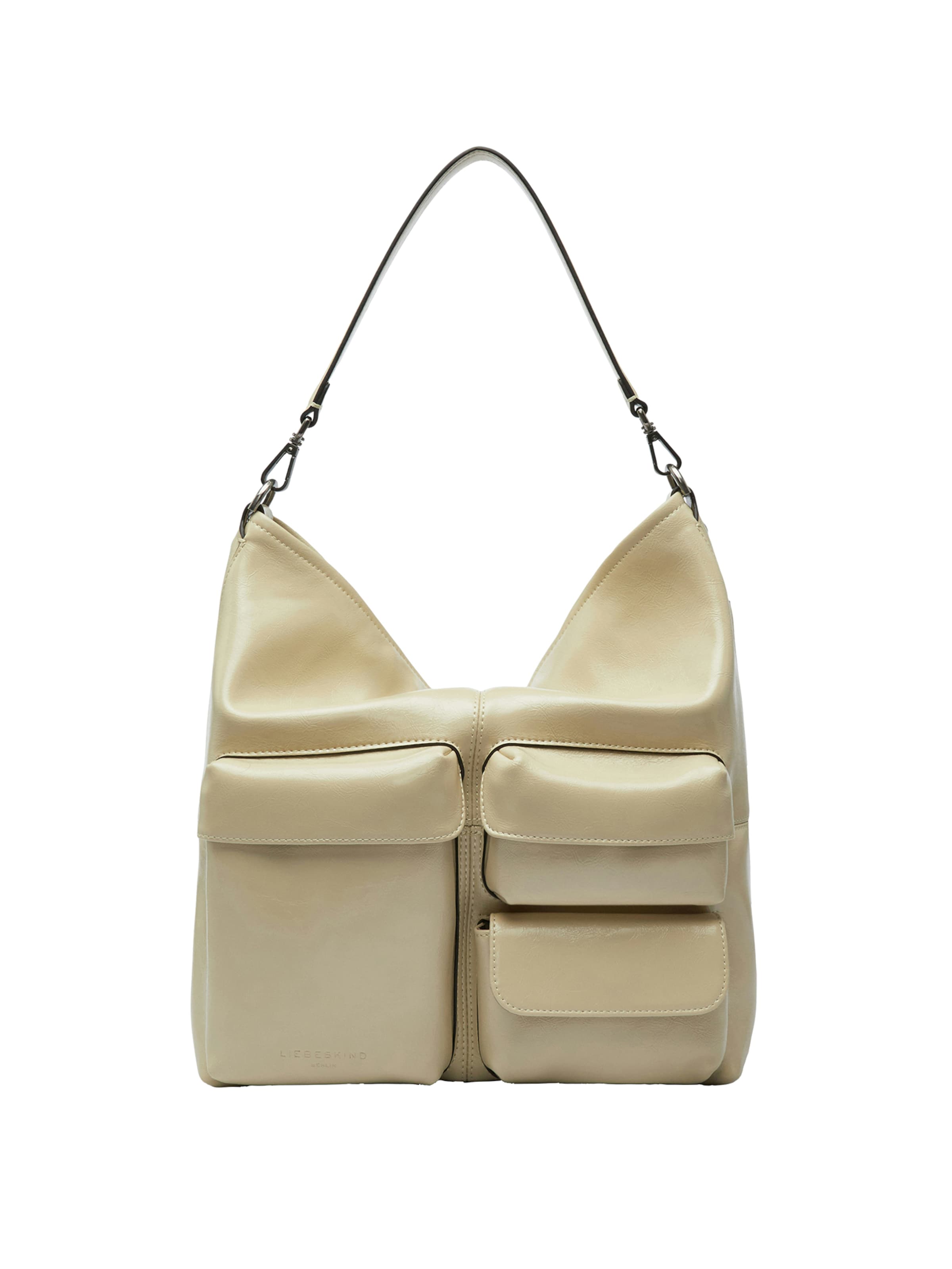 Liebeskind Berlin Schoudertas 'Archive' in Beige: voorkant