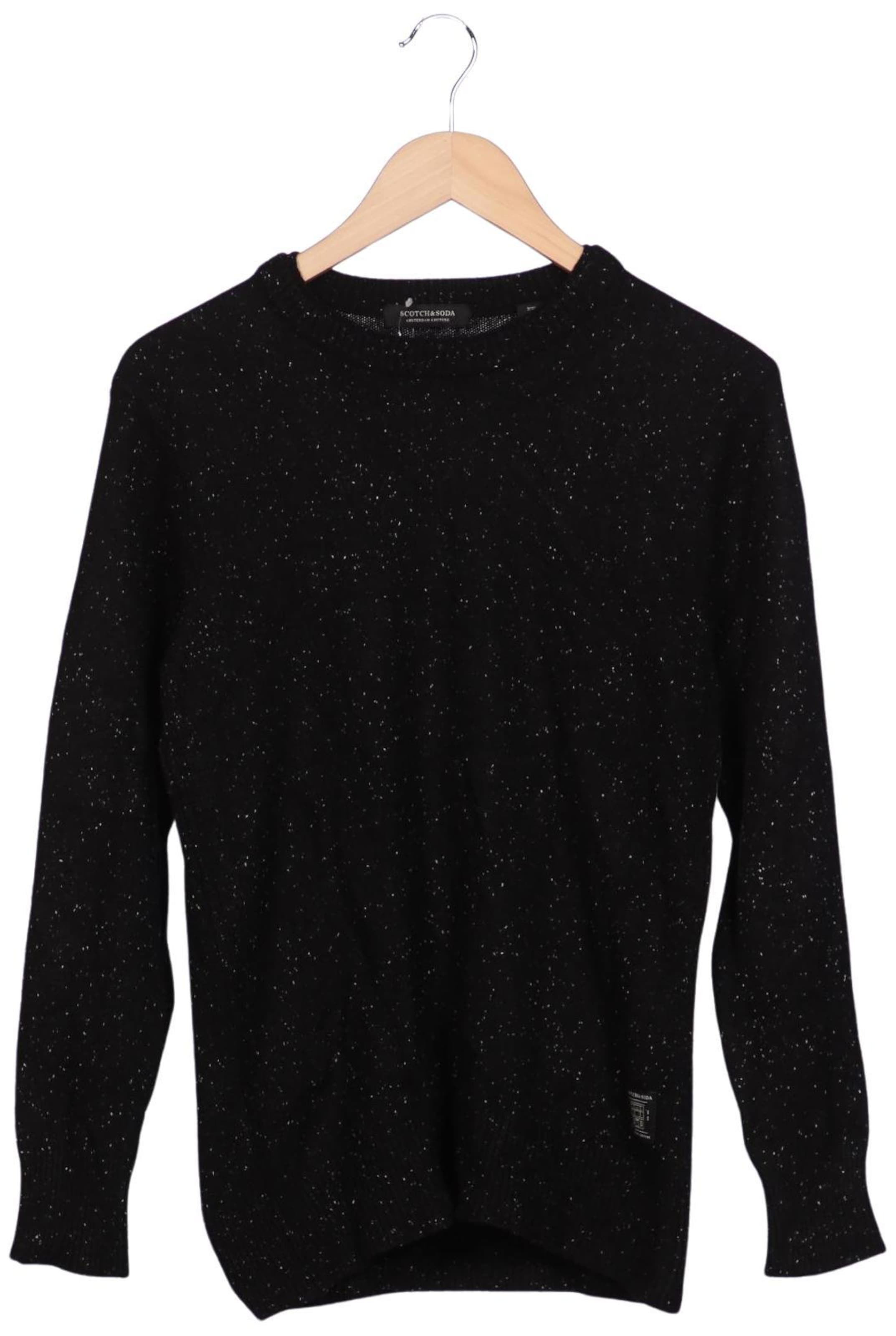 SCOTCH & SODA Pullover M in Schwarz: Vorderseite
