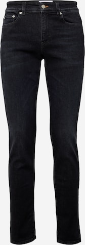 Won Hundred - Slimfit Vaquero 'Dean' en negro: frente