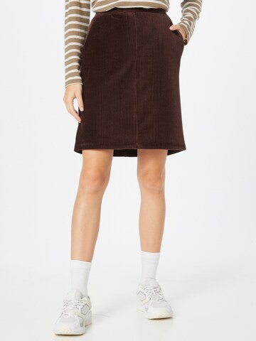 TOM TAILOR Skirt in Brown: front