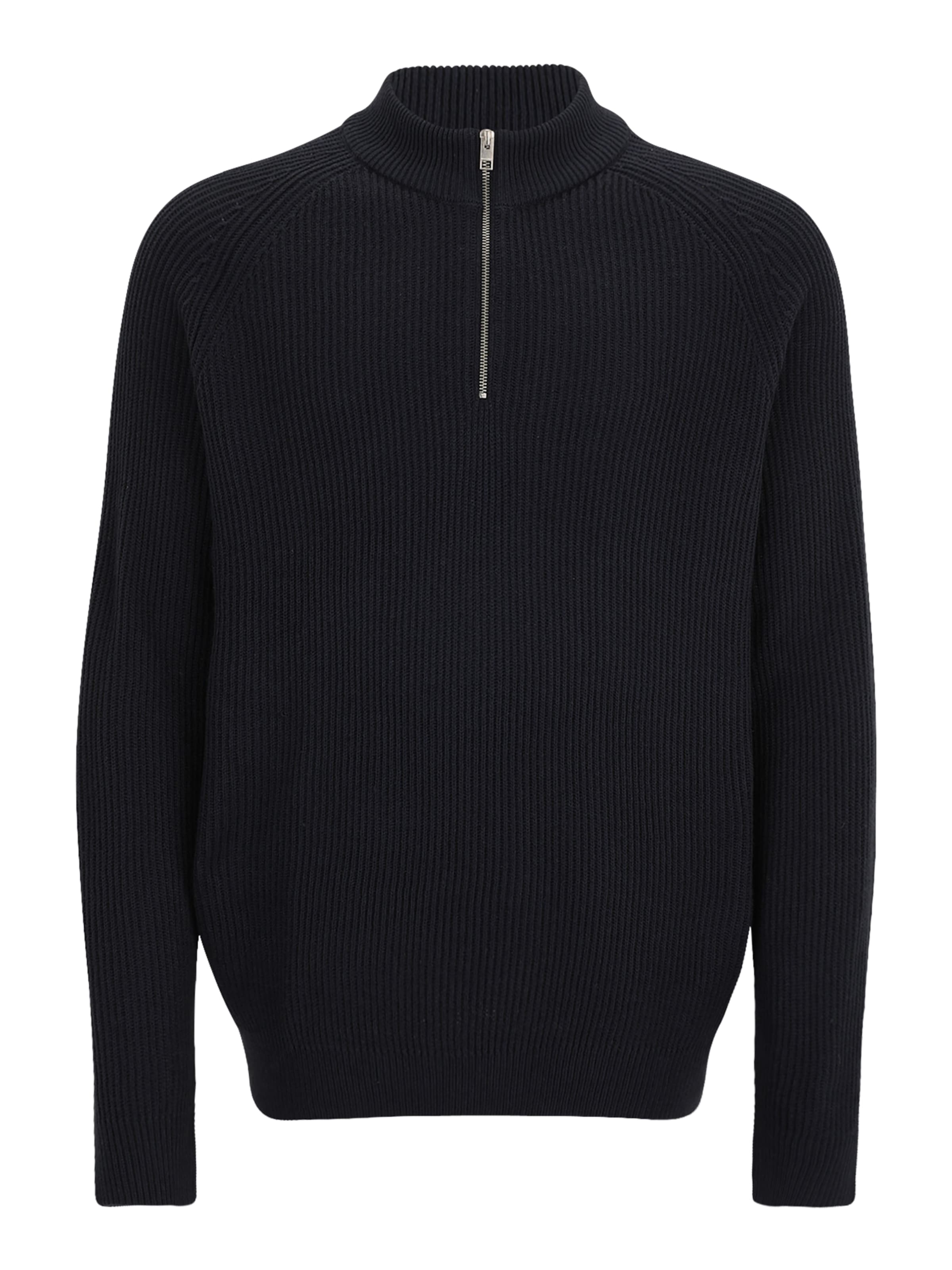 Pull-over Jack & Jones Plus en bleu : devant